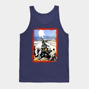 M101 Howitzer Artillery Tank Top